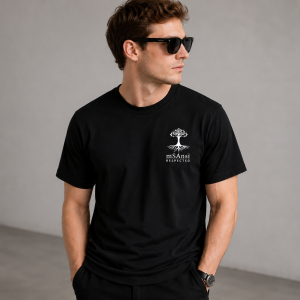 BLACK UBUNTU T-SHIRT